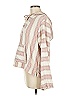 Textile by Elizabeth and James 100% Cotton Print Tan Ivory Pullover Sweater Size M - photo 5