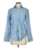 J.Crew Stripes Blue Long Sleeve Button-Down Shirt Size 0 - photo 1