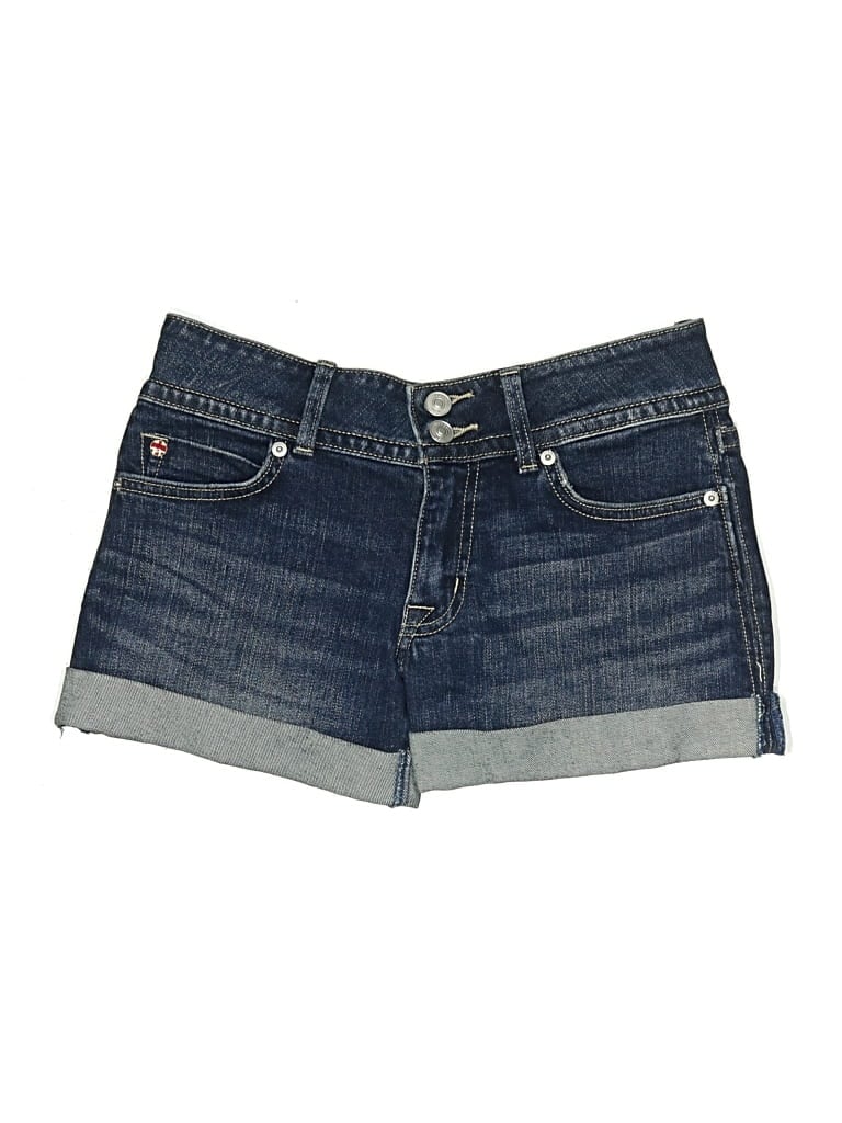 Pre-owned Hudson Denim Shorts In Blue
