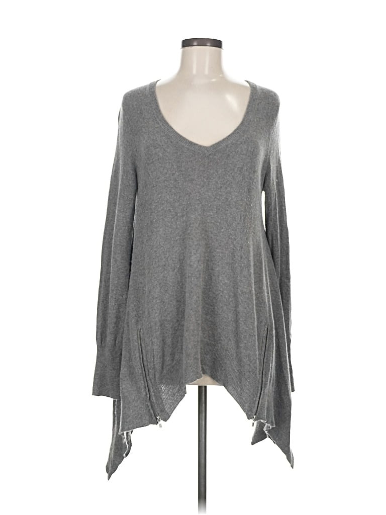 Pre-owned Acrobat Silk Pullover Sweater In Gray