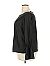 G.I.L.I. Black Long Sleeve Blouse Size 18 - photo 5