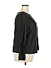 G.I.L.I. Black Long Sleeve Blouse Size 18 - photo 4