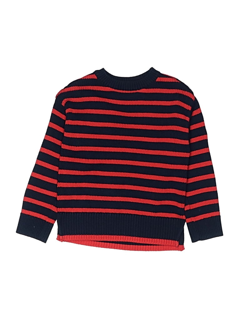 Pre-owned Primary Clothing Kids' Pullover Sweater In Red