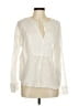 J.Crew 100% Ramie Ivory Long Sleeve Blouse Size M - photo 1