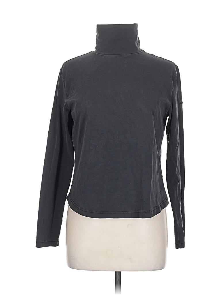 Pre-owned Façonnable Long Sleeve Turtleneck In Gray