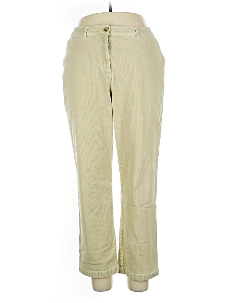 Pre-owned L.l.bean Khaki Pant In Green