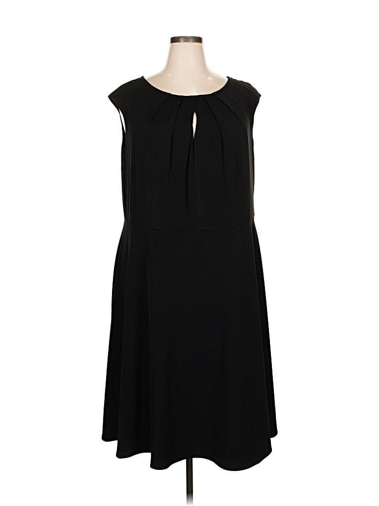 Pre-owned Wisp Casual Dress In Black