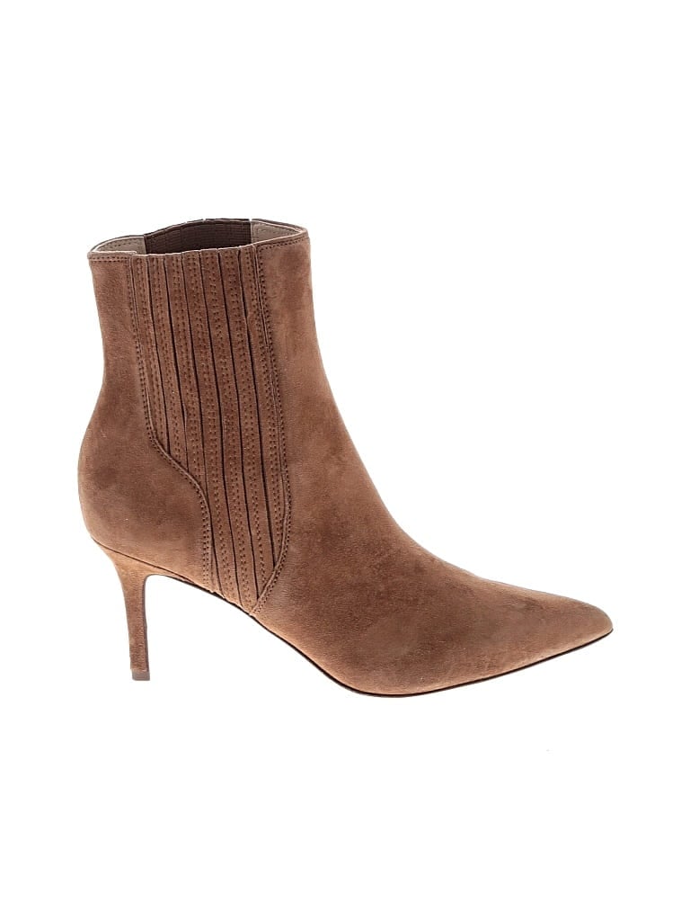 Pre-owned Veronica Beard Ankle Boots In Brown