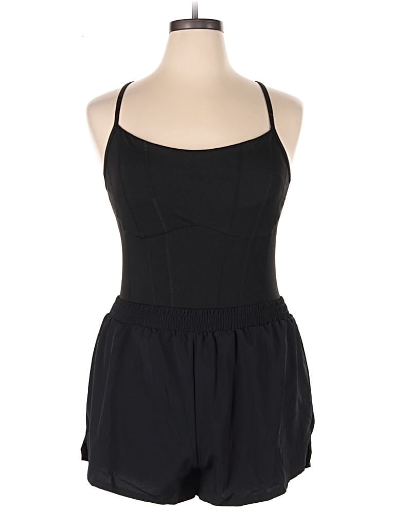 Victoria's Secret Pink Romper In Black