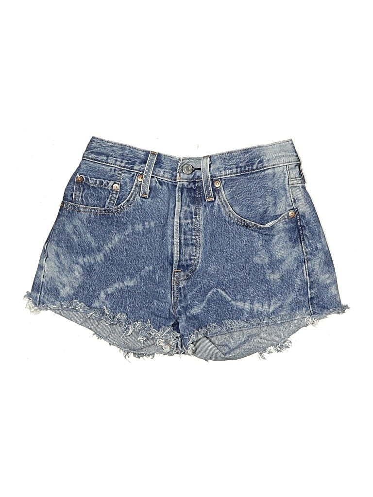 Pre-owned Levi's Denim Shorts In Blue