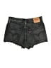 Levi's Black Denim Shorts Size 26 waist - photo 2