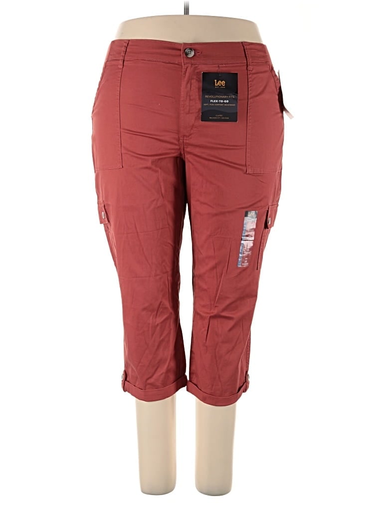 Lee Cargo Pants In Red