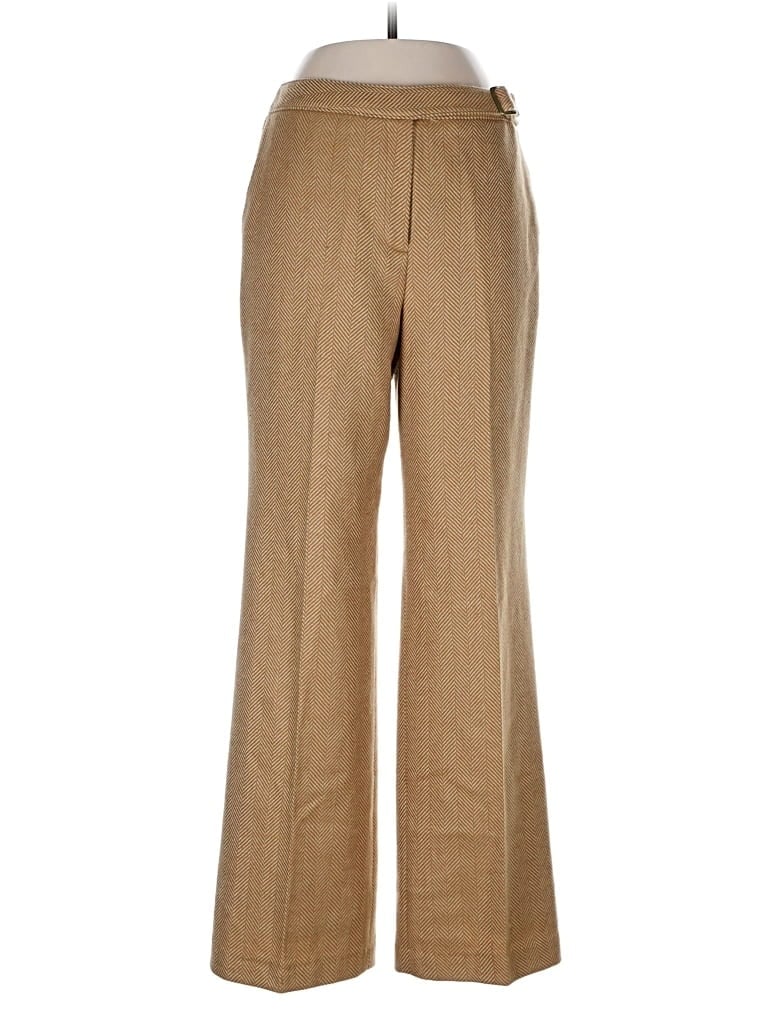 Pre-owned Talbots Wool Pants In Brown