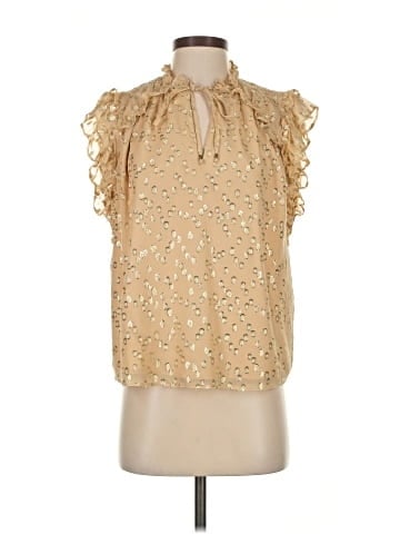 Marie Oliver Sleeveless Silk Top (view 1)