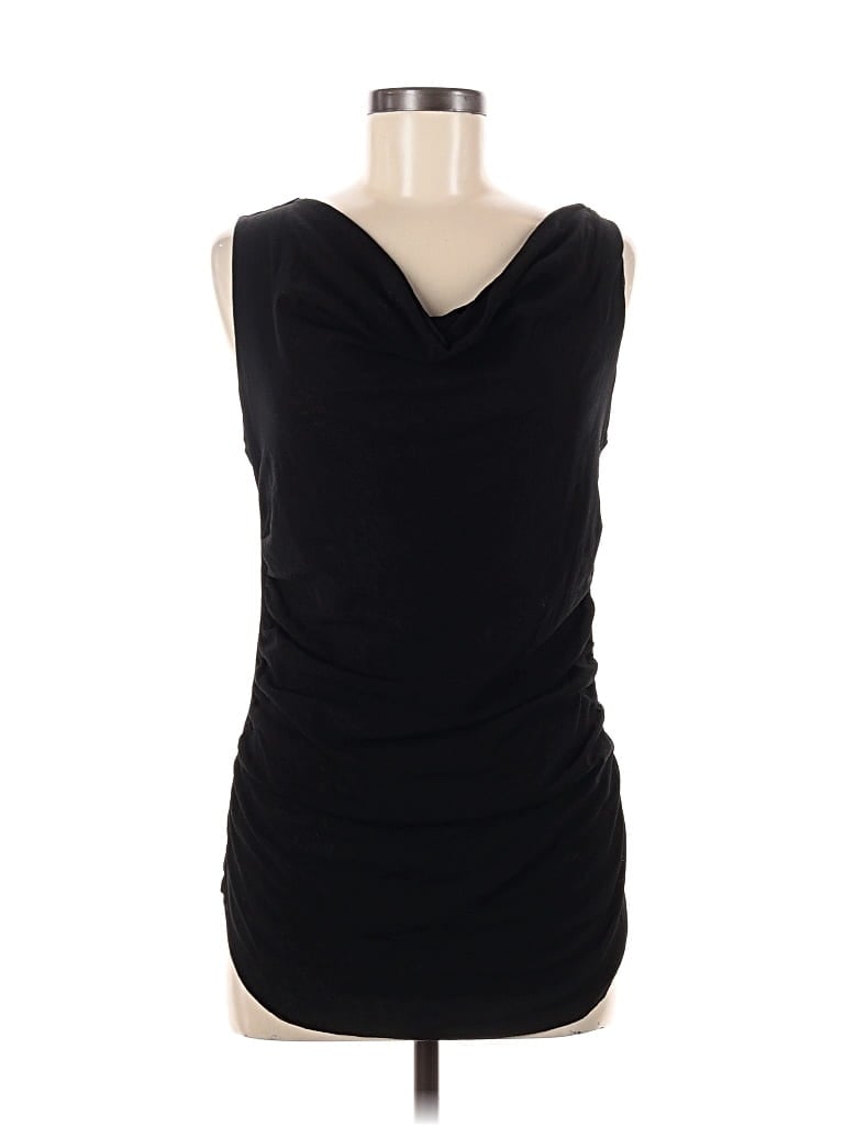 Pre-owned Express Sleeveless Top Black Cowl Neck Tops