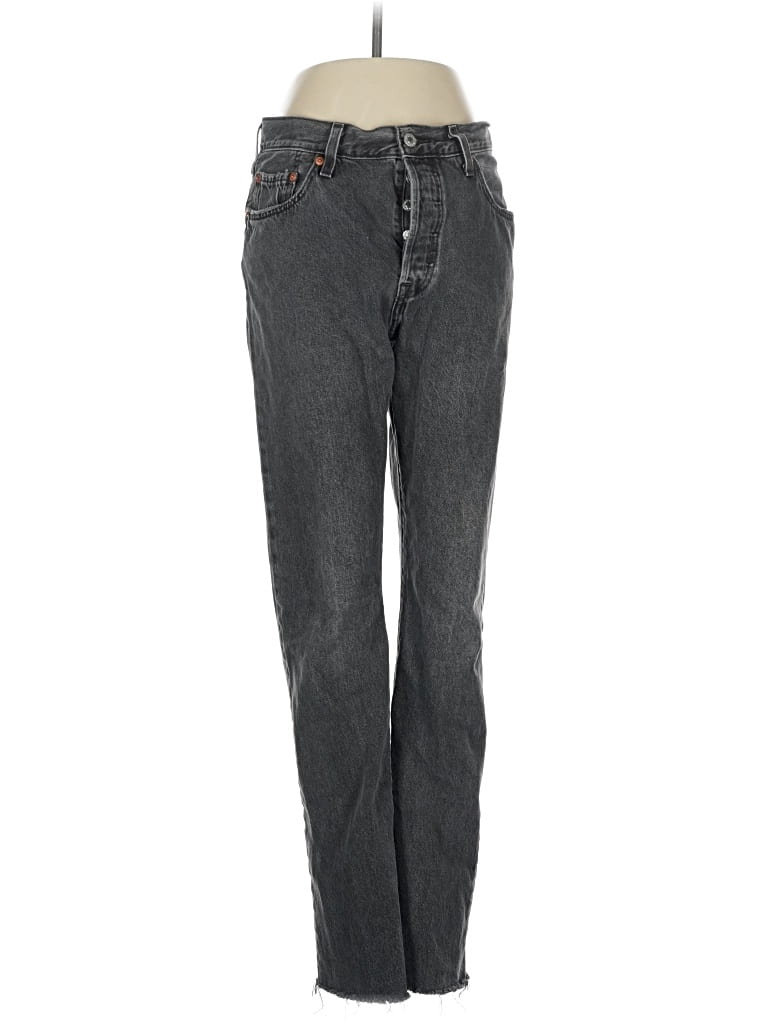 Pre-owned Levi's Jeans In Gray