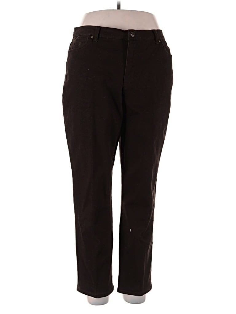 Pre-owned Gloria Vanderbilt Dress Pants In Brown