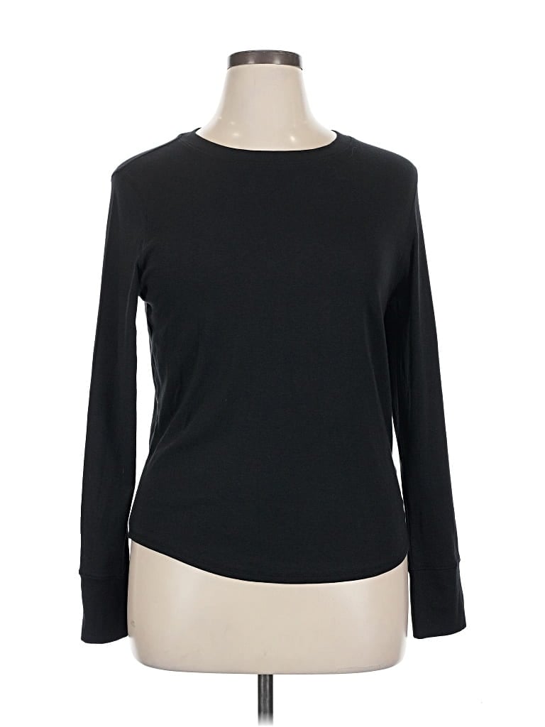 Pre-owned C&c California Long Sleeve T-shirt In Black