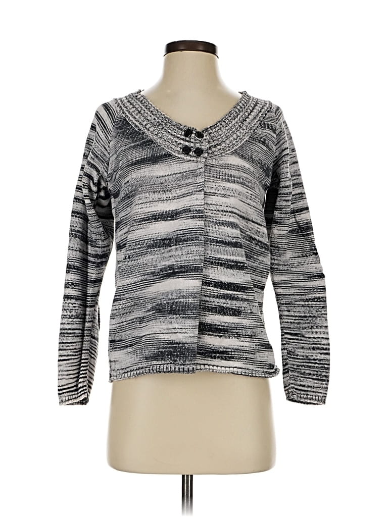 Pre-owned Assorted Brands Cardigan Sweater In Gray