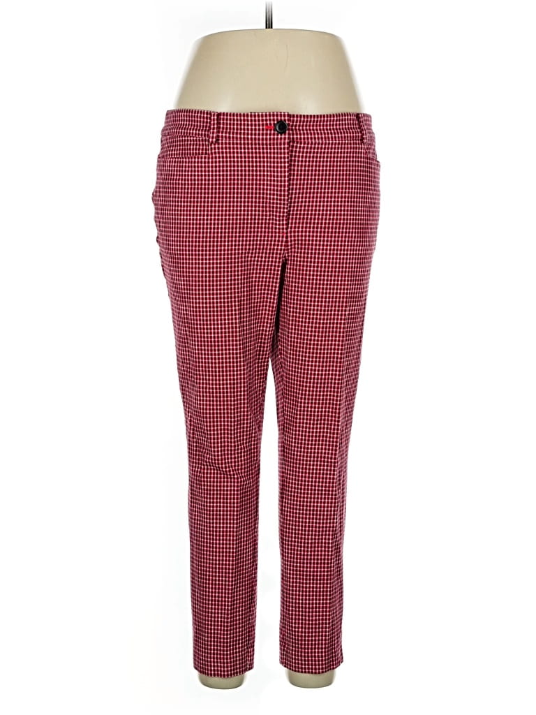 Pre-owned Ann Taylor Loft Casual Pants In Red