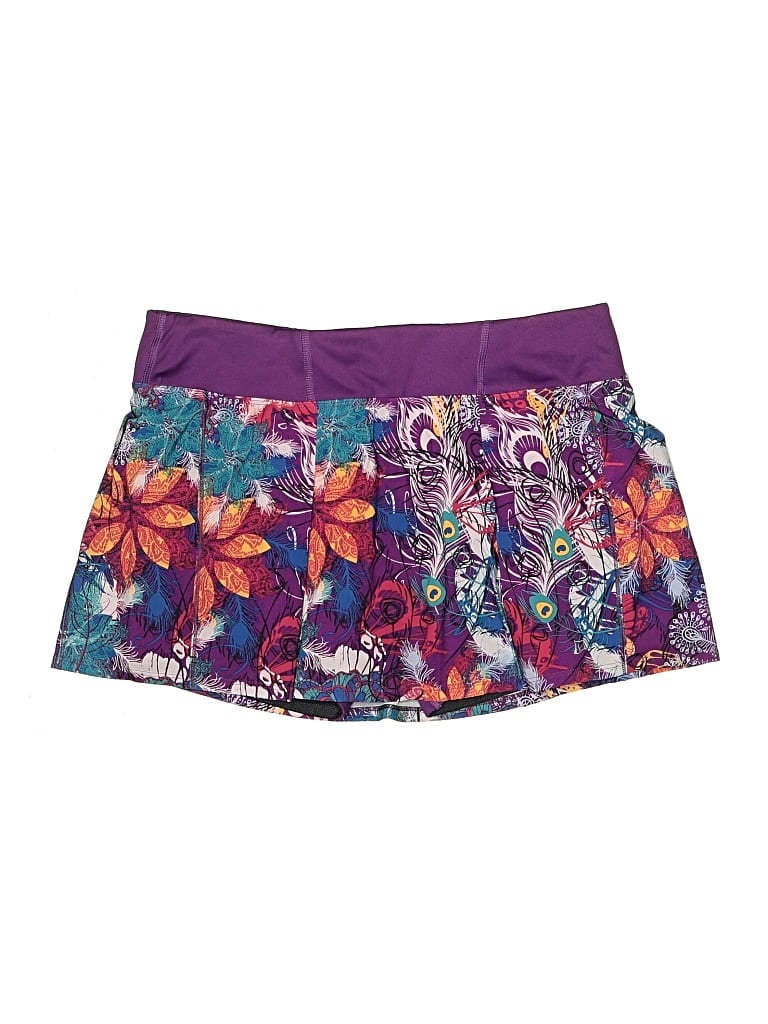 Pre-owned Skirt Sports Casual Skirt In Purple