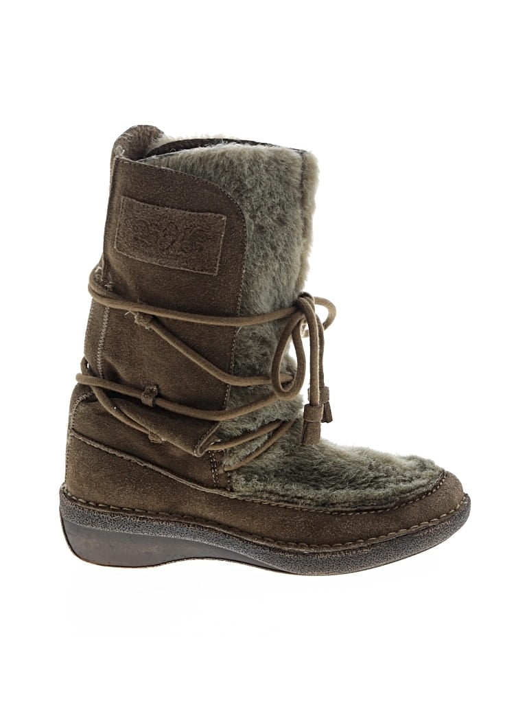 Pre-owned Nine West Boots In Green