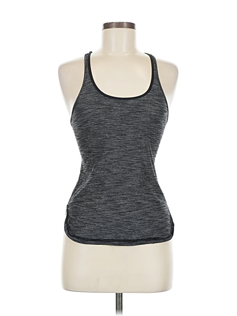 Pre-owned Lululemon Athletica Active Tank Top In Gray