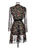 Maje Floral Black Cocktail Dress Size Med (2) - photo 2
