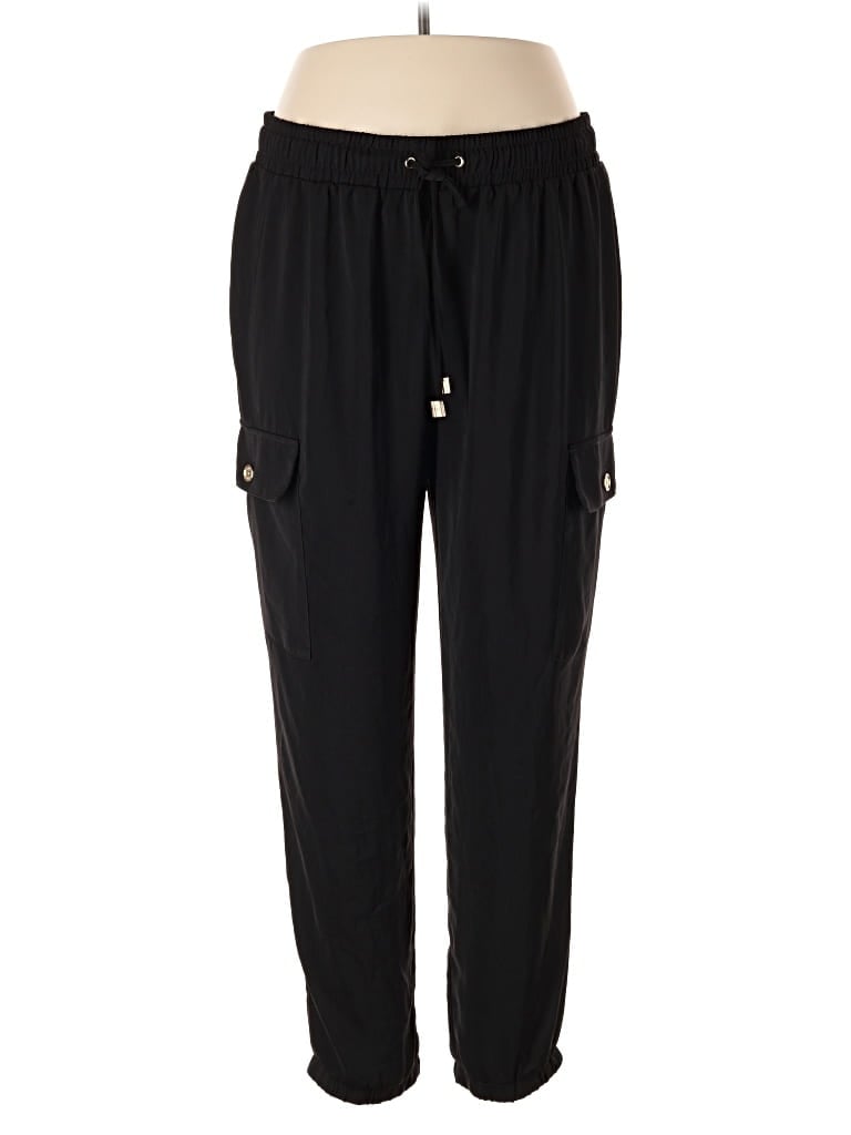 Pre-owned Michael Michael Kors Track Pants In Black