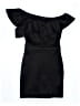 ALLSAINTS 100% Polyester Black Cocktail Dress Size 00 - photo 1