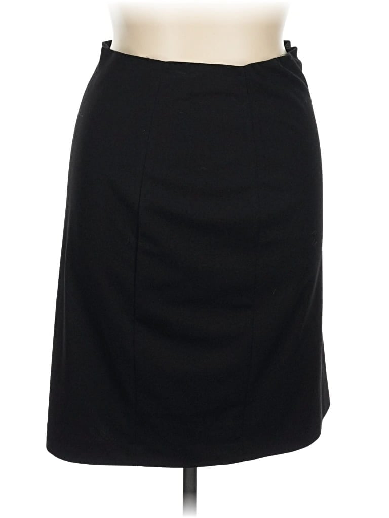 Pre-owned Ann Taylor Factory Formal Skirt In Black