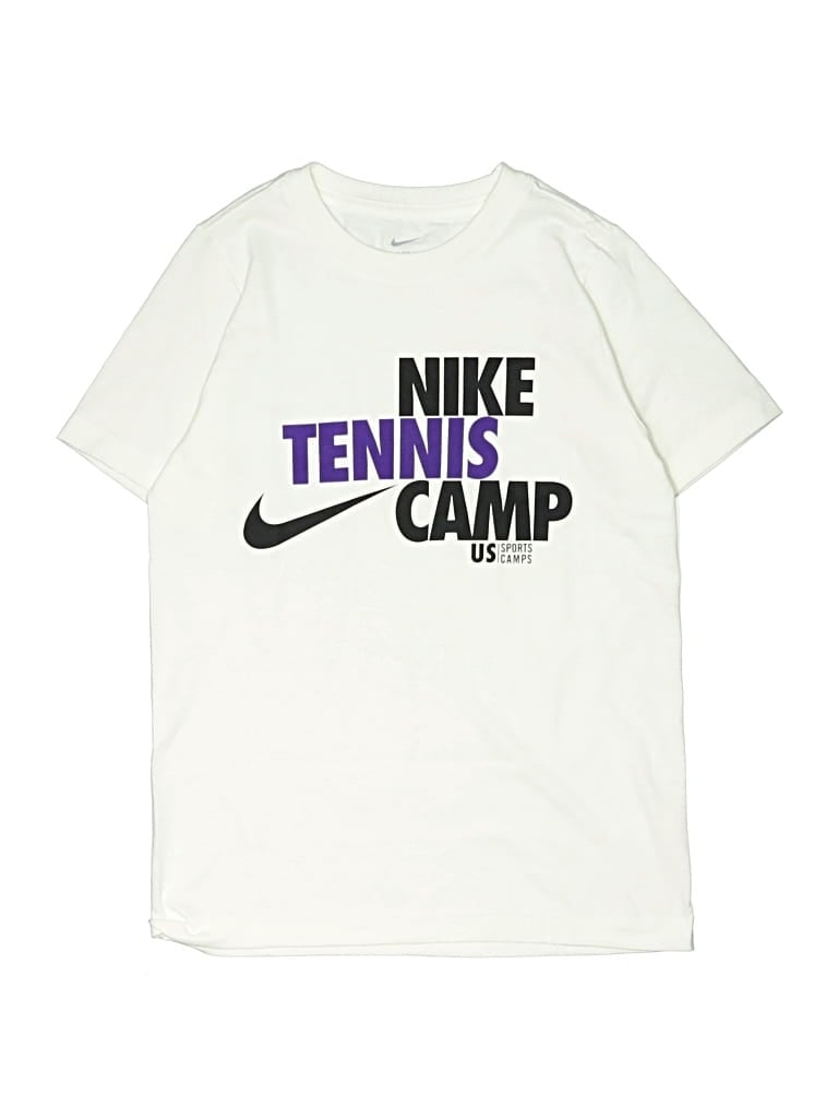 Pre-owned Nike Kids' Short Sleeve T-shirt In White