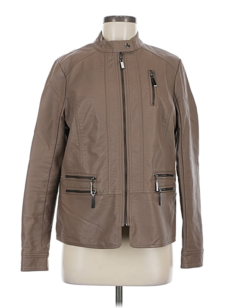 Pre-owned Apt. 9 Jacket In Brown