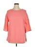 Unbranded Pink 3/4 Sleeve Blouse Size XL - photo 1