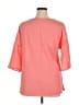 Unbranded Pink 3/4 Sleeve Blouse Size XL - photo 2