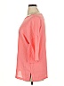 Unbranded Pink 3/4 Sleeve Blouse Size XL - photo 5