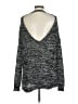 Millau 100% Cotton Tweed Gray Black Pullover Sweater Size S - photo 2