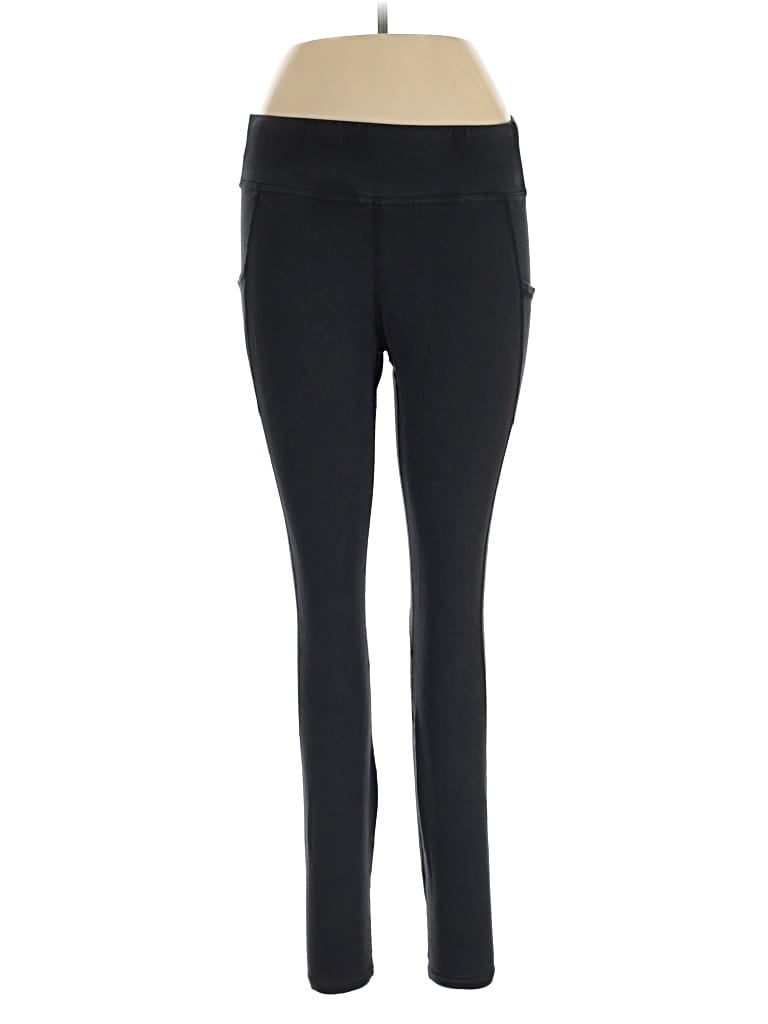 Pre-owned Pact Active Pants In Black