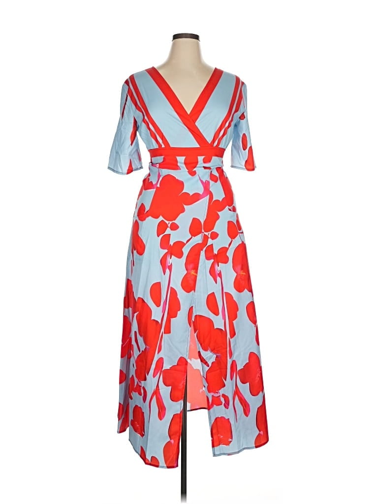 Pre-owned Unbranded Casual Dress In Blue