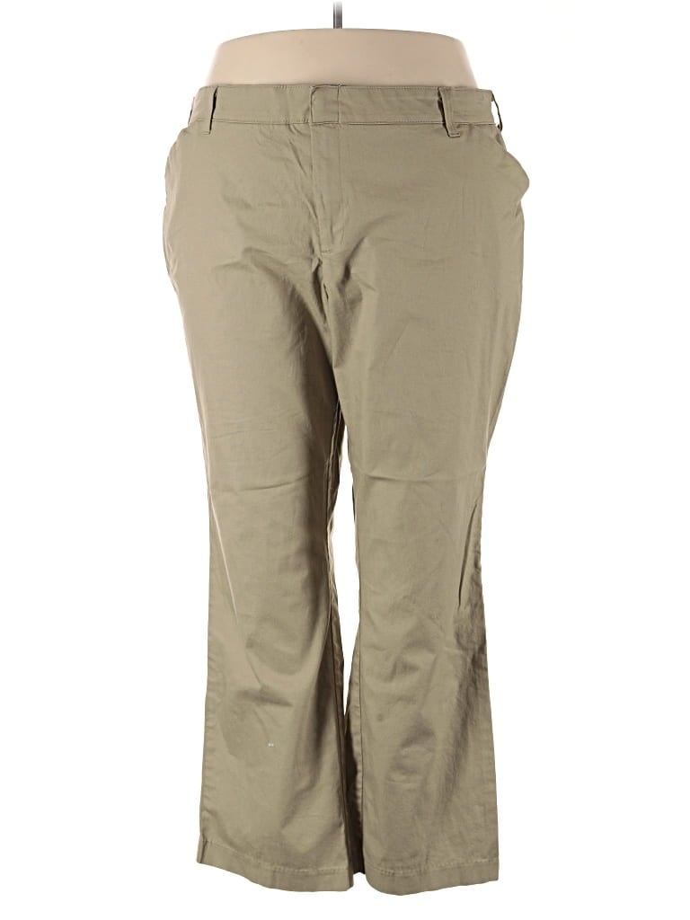 Pre-owned Dickies Khaki Pant In Brown