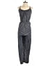 Kaileigh Polka Dots Black Jumpsuit Size M - photo 1