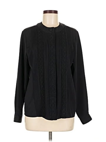 Christie & Jill Long Sleeve Blouse (view 1)