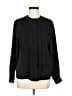 Christie & Jill 100% Polyester Black Long Sleeve Blouse Size 6 - photo 1