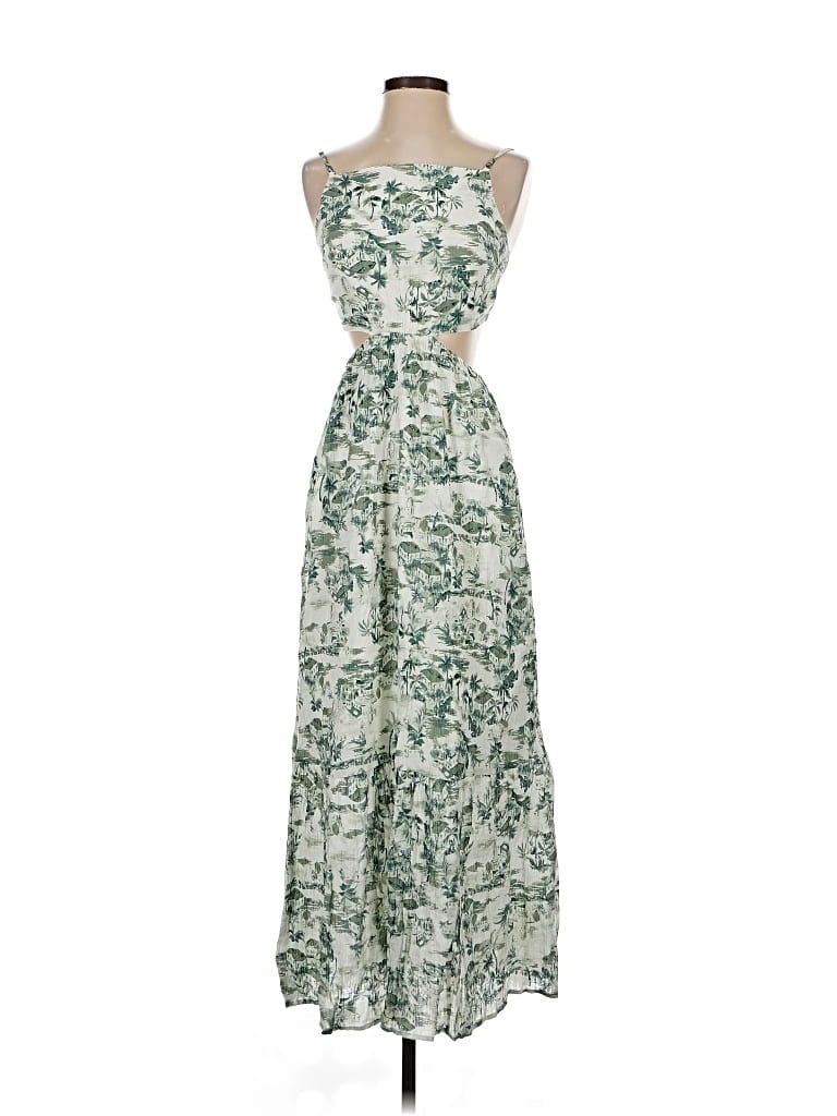 Pre-owned Abercrombie & Fitch Casual Dress In Green