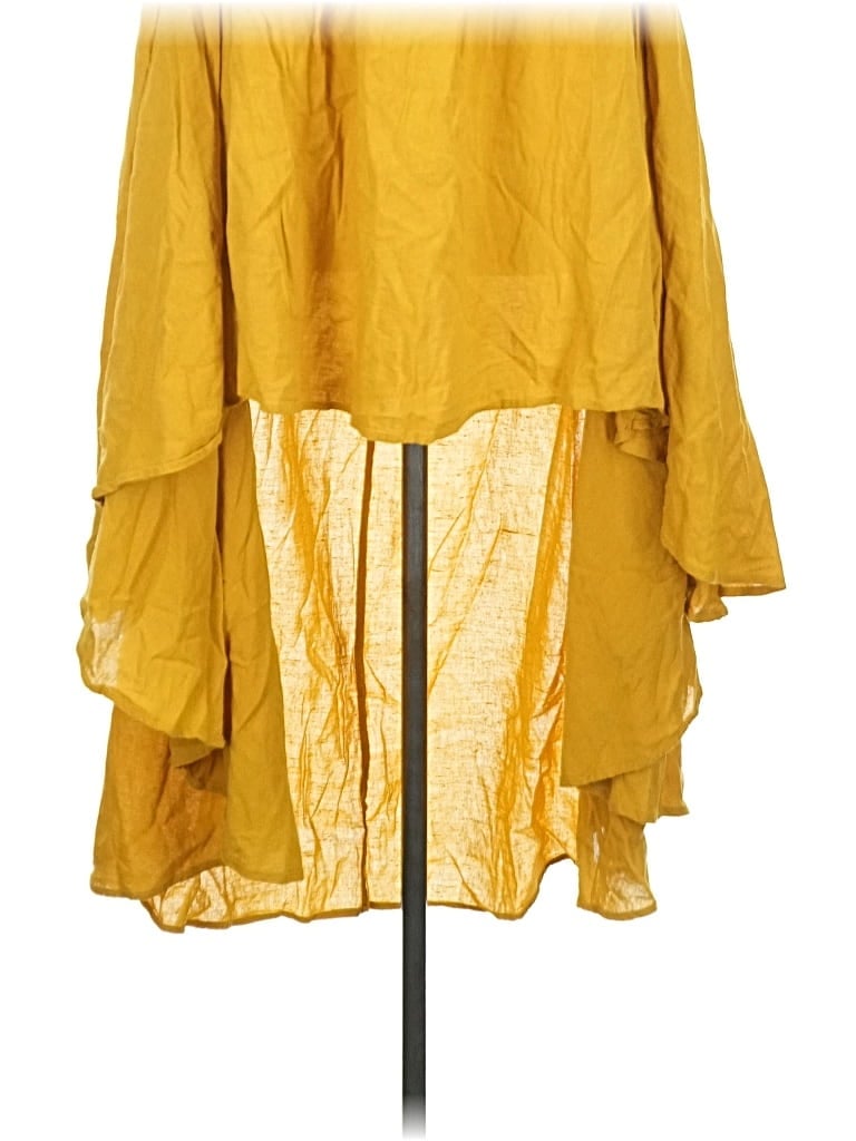 Pre-owned Unbranded Casual Skirt In Orange