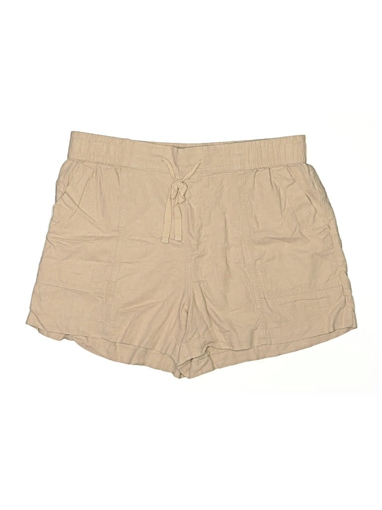 Pre-owned Falls Creek Khaki Shorts In Brown