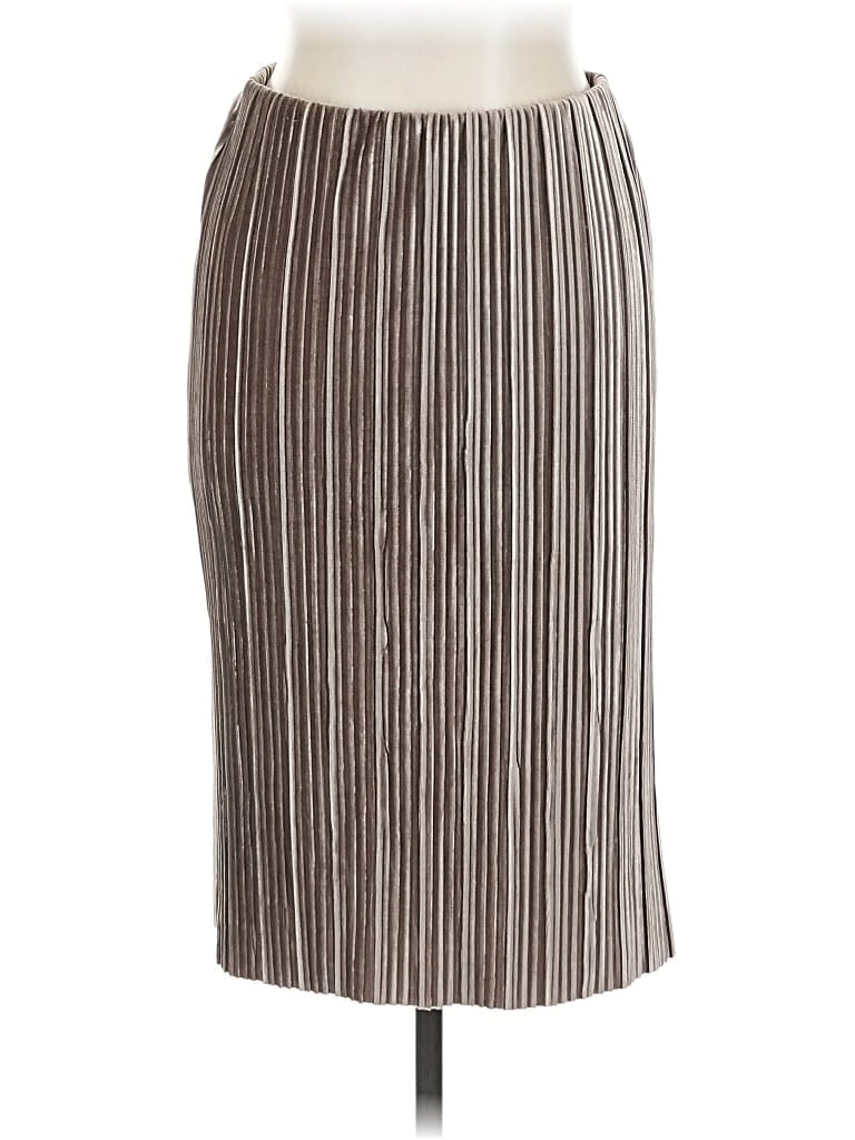 Pre-owned Joa Formal Skirt In Brown