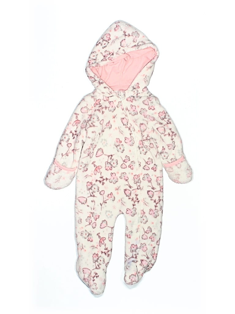 Pre-owned Laura Ashley Babies' Short Sleeve Onesie In Pink