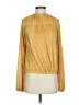 Ramy Brook 100% Polyester Gold Long Sleeve Blouse Size XS - photo 1