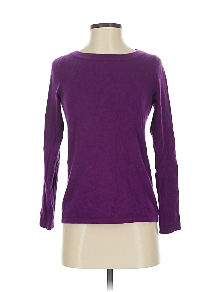 Pre-owned Talbots Pullover Sweater In Purple